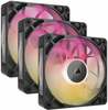 Ventilaatorite komplekt Corsair iCUE LINK RX120 MAX RGB, 120 mm, 3 tk