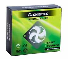 Korpuse jahuti Chieftec AF-0625S, 60x60x25 mm, must