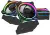 Ventilaatori komplekt ASUS Prime MR120 ARGB, must, 3 tk, 120 mm