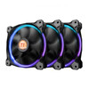 Ventilaator Thermaltake Riing 12 LED RGB, 120 mm, 3 tk