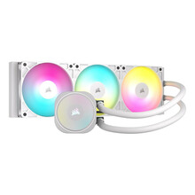 Veejahuti protsessorile Corsair NAUTILUS 360 RS ARGB, valge, 120 mm