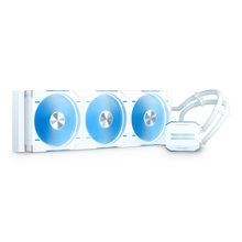 Vesijahuti protsessorile Phanteks Glacier One 420D30 X2 DRGB AiO, valge, 420 mm