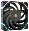 Korpuse ventilaator Valkyrie B12R ARGB, 120 mm, must