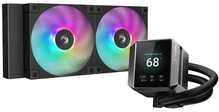 Vesijahuti protsessorile Deepcool MYSTIQUE 240 ARGB, must, 120 mm