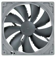 Ventilaator Noctua NF-P14S Redux-1200, 140 mm, must/hall