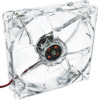 Ventilaator Akyga AW-12A-BR, 120 x 120 x 25 mm, punane