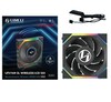 Ventilaator Lian Li UNI FAN SL Wireless LCD, 120 mm, must