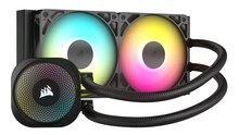 Veejahuti protsessorile Corsair NAUTILUS 240 RS ARGB, must, 120 mm