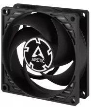 Korpuse ventilaator Arctic P8 Silent, 80 mm, must