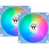 Ventilaator Thermaltake CT120 Reverse ARGB, Hydrangea Blue, 120 mm, 2 tk