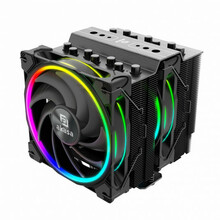 Protsessori jahuti Akasa SOHO H7 Dual Tower RGB, 120 mm