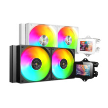 Veejahuti protsessorile Mars Gaming ML-VISION240, must, 240 mm