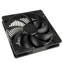 Ventilaator SilverStone Air Penetrator 184i PRO, 180 mm, must