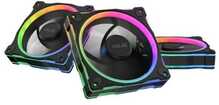 Ventilaatorite komplekt ASUS Prime MR120 ARGB Reverse, 120 mm, must, 3 tk