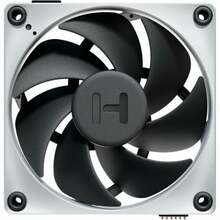 Arvutikorpuse ventilaator Hyte THICC FP12, 120 mm, 3 tk, must/valge