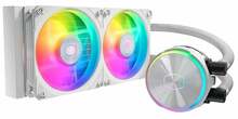 Veejahuti protsessorile Cooler Master PL240 Flux, valge, 120 mm