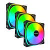Ventilaatorite komplekt Montech RX120 Pro, 120 mm, must, 3 tk
