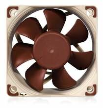 Korpuse ventilaator Noctua NF-A6x25, 60 mm, beež/pruun