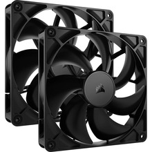 Arvutikorpuse ventilaator Corsair RS140, 140 mm, must, 2 tk