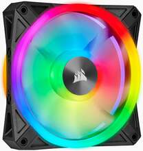 Korpuse ventilaator Corsair iCUE QL140 RGB, CO-9050099-WW, 140 mm, must, hall