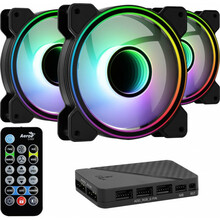 Korpuse jahuti AeroCool Mirage 12 ARGB Pro, 120 mm, must