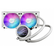 Vedeljahuti protsessorile Asus ROG Ryuo III 240 ARGB White Edition, 120 mm
