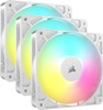 Ventilaatorite komplekt Corsair RS120 ARGB, 120 mm, valge, 3 tk, CO-9050185-WW