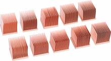 Radiaator Alphacool GPU RAM Copper Heatsinks, 14x14 mm, vask, 10 tk