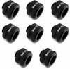 Ühendus XSPC G1/4 kuni 14 mm kõvatorule, must matt, 8 tk