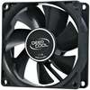 Korpuse ventilaator Deepcool XFAN80, 80 mm, 1800 p/min, must