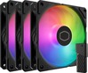 Ventilaator Cooler Master SickleFlow Edge 120 ARGB, 3-pack, must