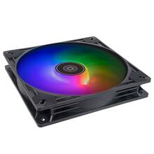 Korpuse ventilaator Silverstone VISTA Performance PWM, 140 mm, must, ARGB