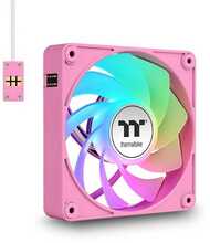 Ventilaator Thermaltake CT120 EX Reverse ARGB, 120 mm, roosa, 3 tk