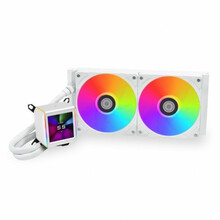 Vesijahuti protsessorile Lian Li GALAHAD II LCD 280 AIO, valge, 280 mm