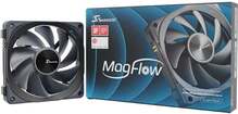 Ventilaator Seasonic MagFlow 1225, 120 mm, must