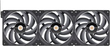 Ventilaatorite komplekt Thermaltake TOUGHFAN EX14 Pro, 3 tk, 140 mm, must