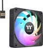 Ventilaatorite komplekt Thermaltake CT140 EX ARGB Sync, 3 x 140 mm, must