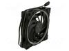 Korpuse ventilaator Akasa SOHO AR, 120 mm, must