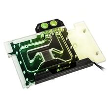 GPU veeveeblokk Corsair Hydro X XG5 RGB 3090 Ti FE, akrüül + nikkel