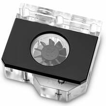 Vesijahutuse lisatarvik EK Water Blocks EK-Quantum Scalar Flowmeter Bottom-To-Top D-RGB, must, 7 cm