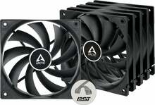Korpuse ventilaatorite komplekt Arctic F12 PWM PST, 120 mm, 5 tk