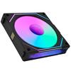 Ventilaator LIAN LI UNI FAN SL-INF 120 ARGB, 120 mm, must