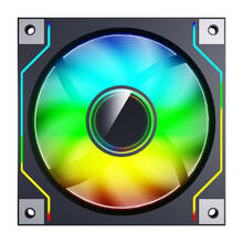Arvutiventilaator Darkflash DM20, must