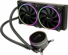 Jahuti arvutile Inter-Tech ARGUS Iceman LC-240 RGB, must