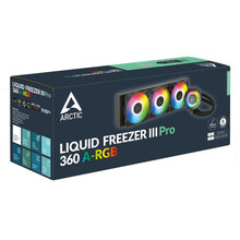 Protsessori jahuti Arctic Cooling Liquid Freezer III PRO 360 A-RGB, must