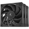 Ventilaator Deepcool FD12 120 mm, must, 3 tk