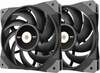 Korpuse ventilaator Thermaltake Toughfan 12, CL-F082-PL12BL-A, 120 x 120 x 25 mm, must, 2 tk