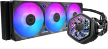 Veejahuti protsessorile Cooler Master MasterLiquid 360 Atmos II VRM Fan ARGB, MLX-D36M-A25SZ-V1, must, 120 mm