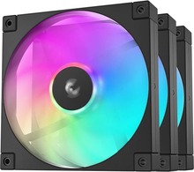 Jahuti Deepcool FD14 ARGB, 140 x 140 x 25 mm, must, 3 tk