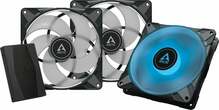 Ventilaator Arctic P14 PWM PST RGB, 140 mm, 3-pack + Hub, ACHAN00256A